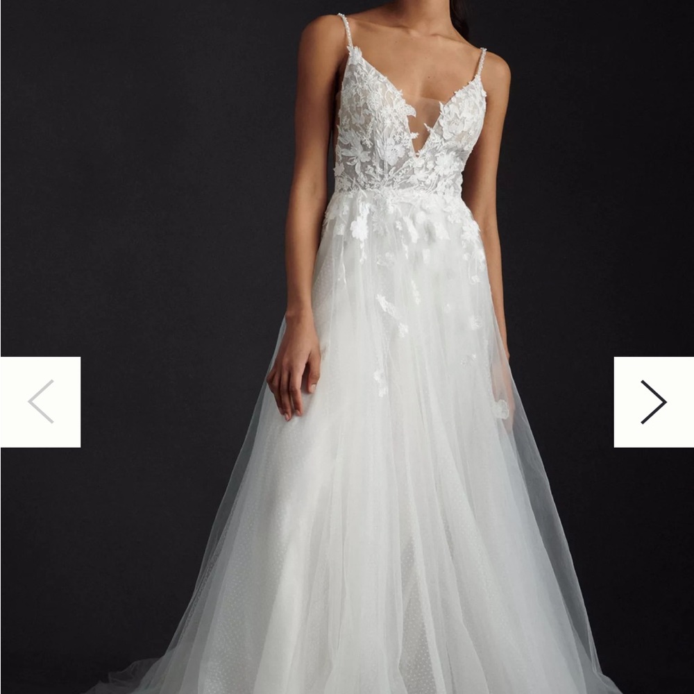 Willowby by Watters Whitney Wedding Gown. Anthropologie.